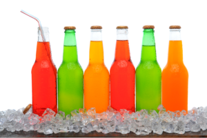 different kinds of softdrinks